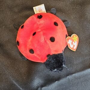 Lucky The Ladybug TY Beanie Baby Vintage
